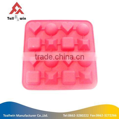 Novelty silicone cake mold set