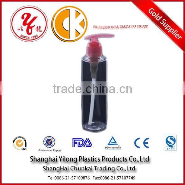 160ml Pump Sprayer Clear Cosmetic Plastic Bottles