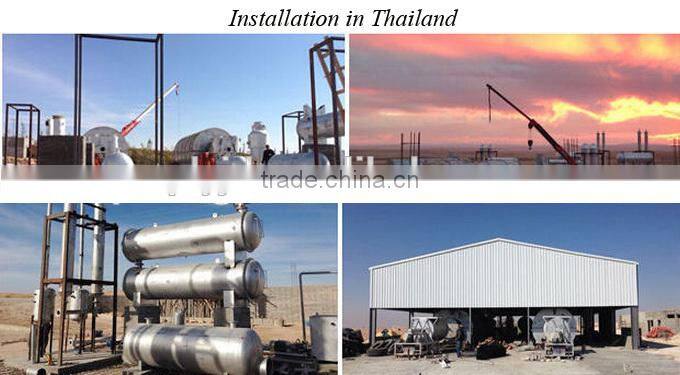 DAYI New Design waste tire, rubber, plastic old waste tire pyrolysis equipment with CE,ISO,BV,TUV low invest High profitable