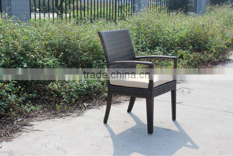 A - garden patio table set wicker lounger dining chair set 2107+FC009
