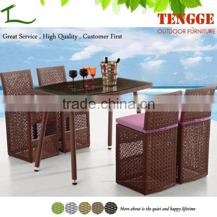 Outdoor furniture Rattan bar stool