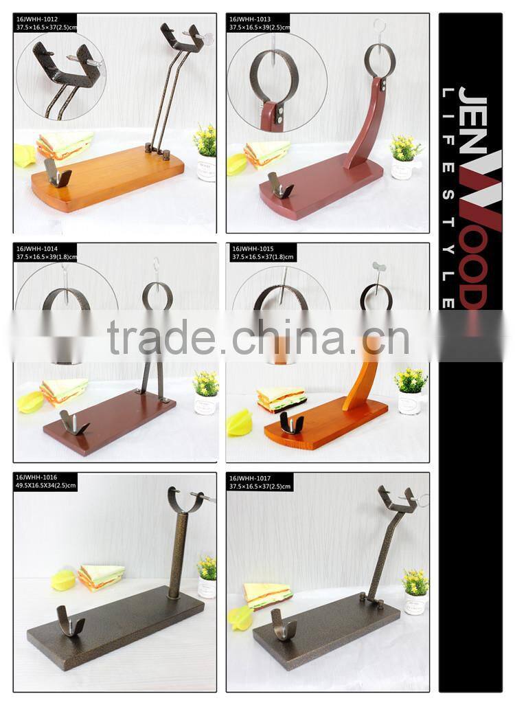 50% off with low MOQ wooden ham stand in spanish