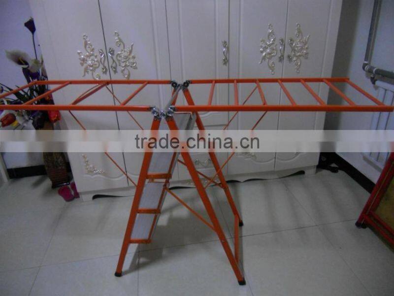Vivinature multifunction clothe rack with 3 steps ladder rack