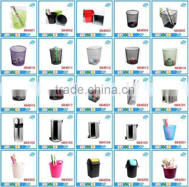 2015 Fashion Metal Mesh Washi Bin Rubbish Bin