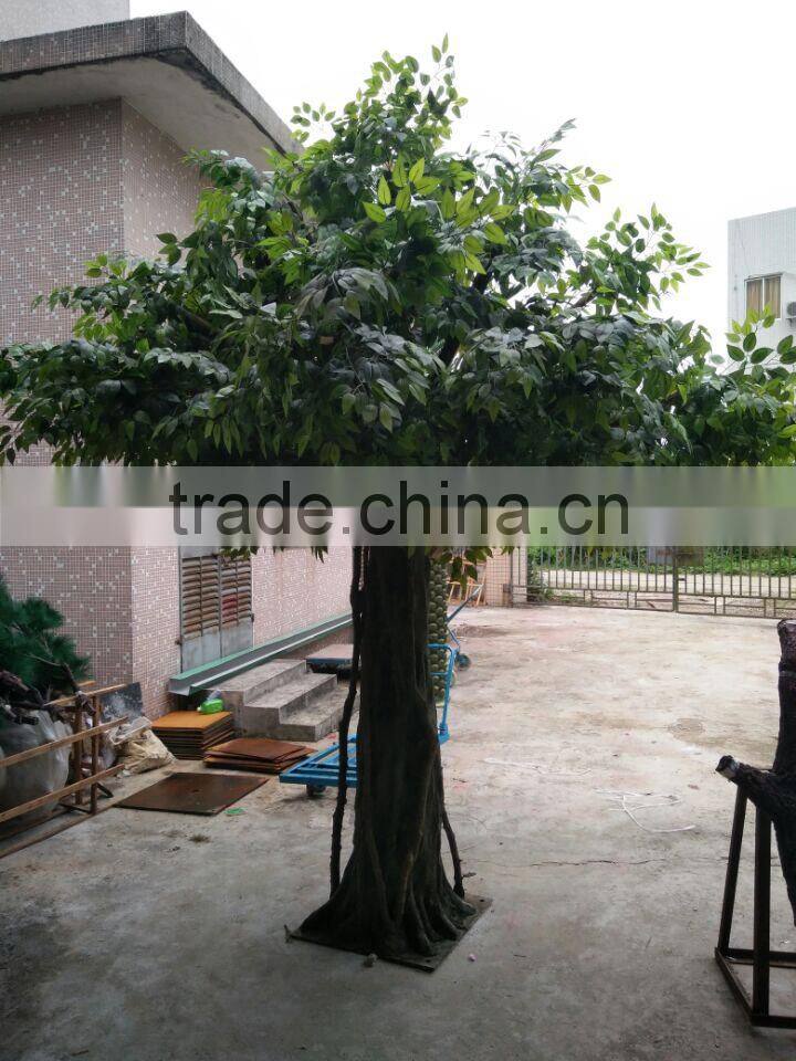 Artificial ficus tree fake banyan ficus tree for garden decoration