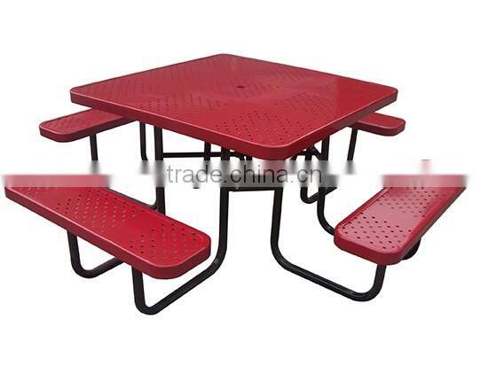 Arlau Steel Outdoor Furniture China,Outdoor Chairs And Tables,Picnic Table Benches