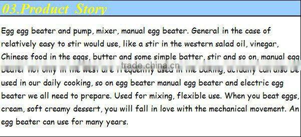 Handle Milk Whisk Quality Deluxe 3pcs Stainless Steel Egg Beater Whipping Cream - Mixing Batte