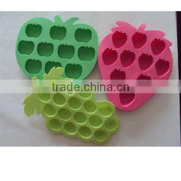 abalone colorful 100% food grade silicone ice-tray