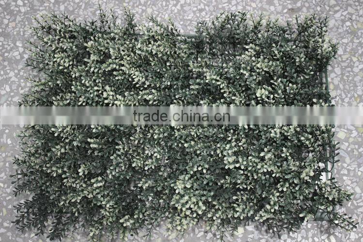2017newest design artificial mat interior decor color plastic boxwood