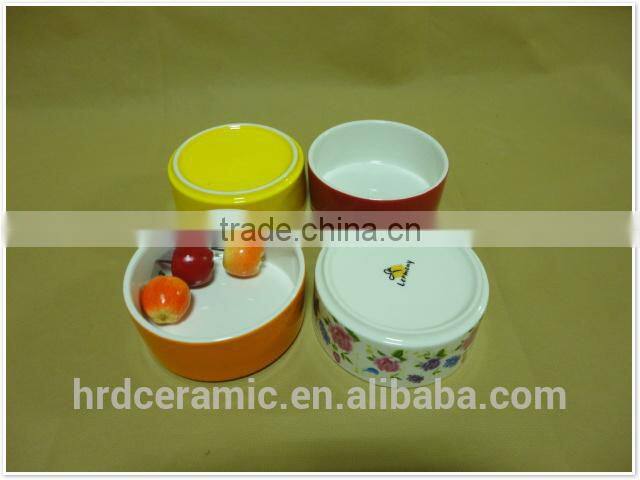 2016 Chinese hot sell fancy ceramic soup bowl