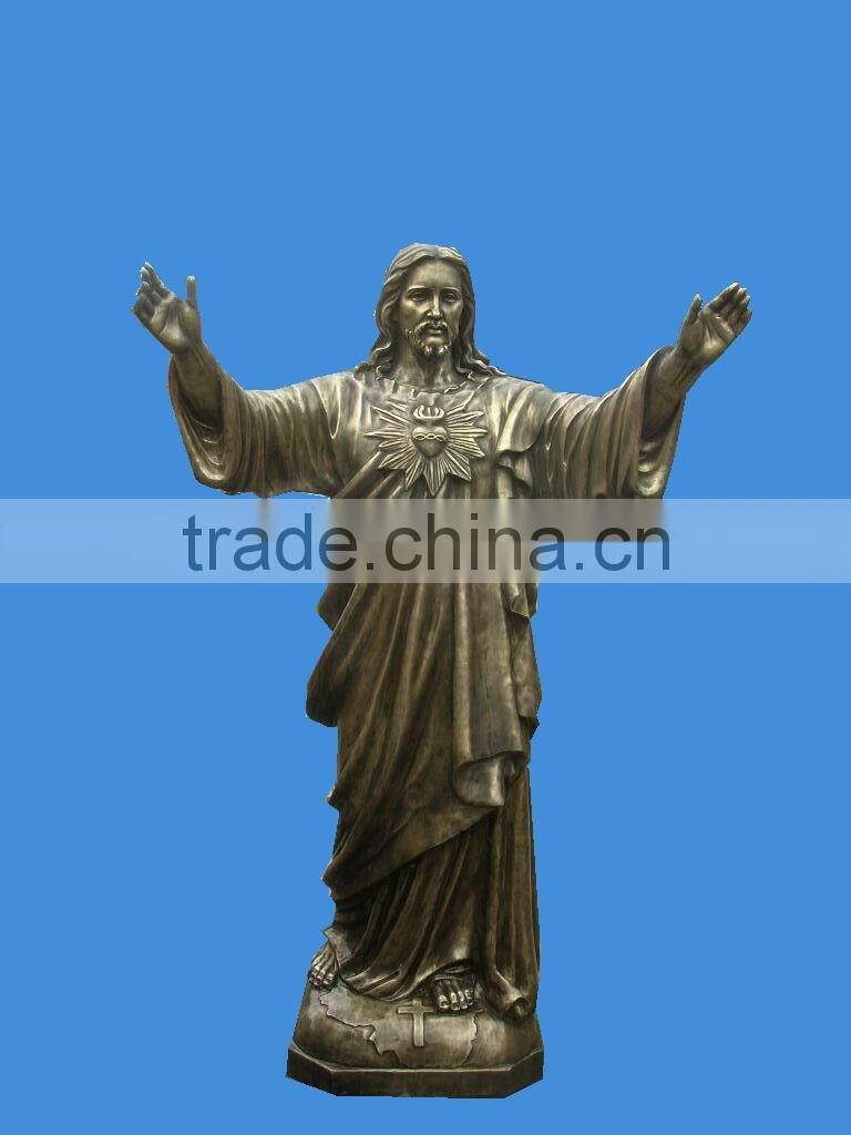 cast bronze Jesus statue bronze Shepherd statue
