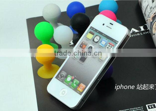 2013 cute octopus sucktion silicone phone holder