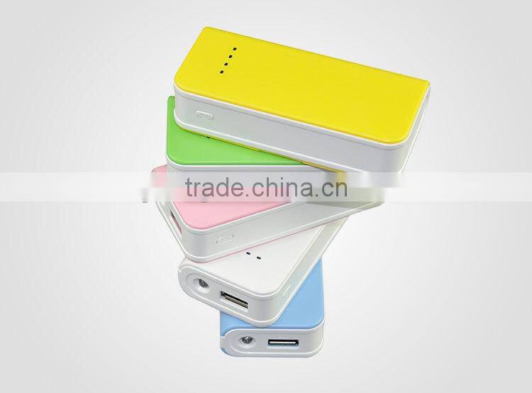 OEM desk plastic phone holder with power bank 3600mAh