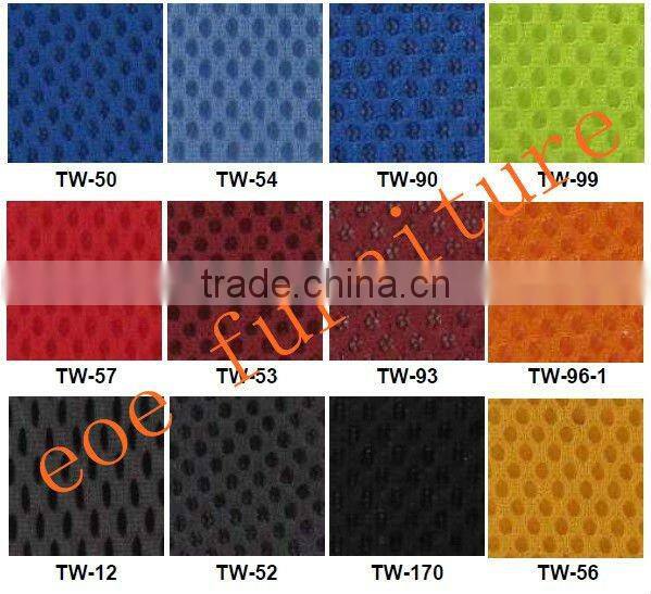 Plastic chairs with metal leg.