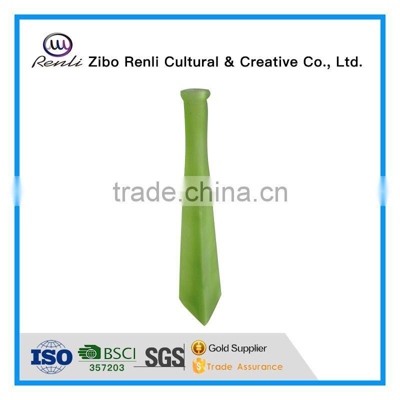 Unique Shape Triangle Murano Glass Tube Vase Factory Sale