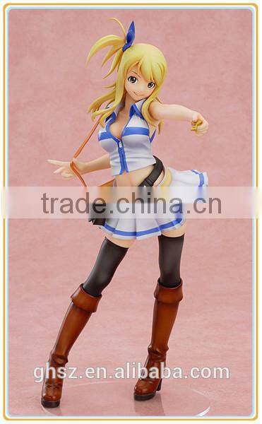 Wholesale plastic collection Anime Fairy Tail Lucy Action Figure