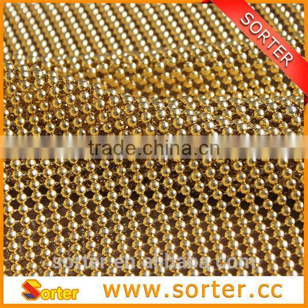 Semi-translucent Waterproof Metal Sequin Fabric Panel Curtains