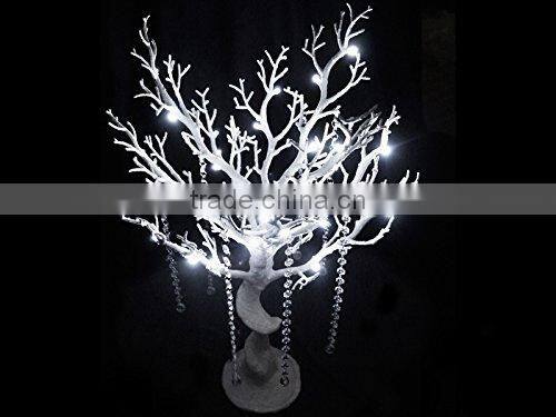 WEFOUND Cheap wedding table tree centerpieces with led light