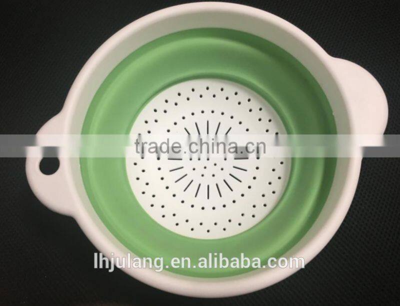 BPA FREE Plastic foldable strainer