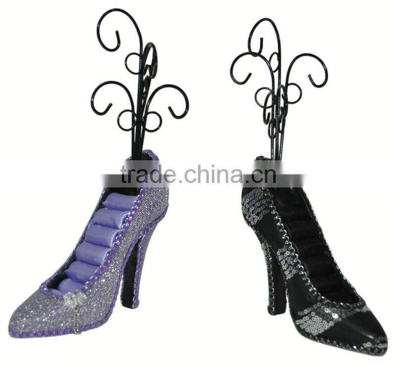 high heel shoes jewelry display ring display