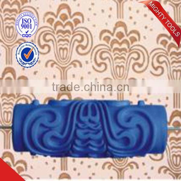 TEXTURE PAINT ROLLER WITH DECORATE MACHINE SOFT RUBBER PATTERN PAINT ROLLER