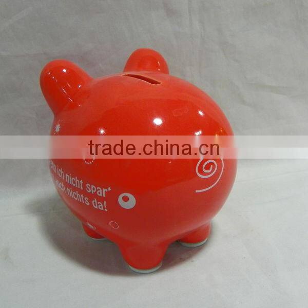 Lovely Ceramic Handmade Piggy Money Bank