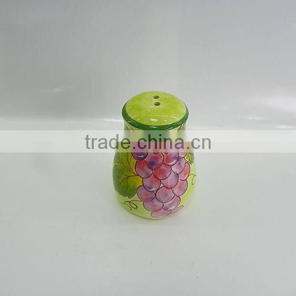 Hot sale ceramic salt and pepper shaker