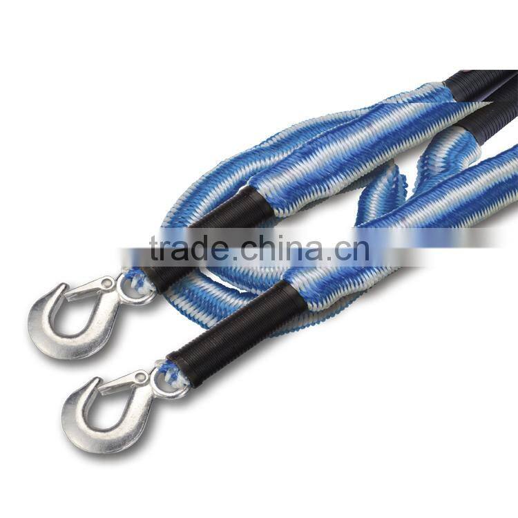1.5m to 4m 1.2T 2T 2.8T strong elastic towing rope