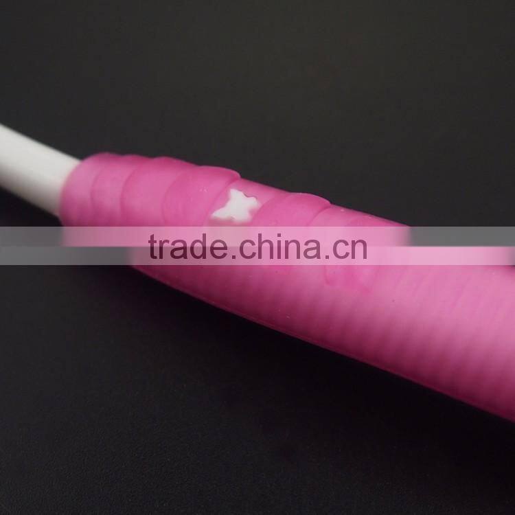 soft slip-resistance handle high quality artificial toothbrush made in factory oem adult teeth whitening toothbrush