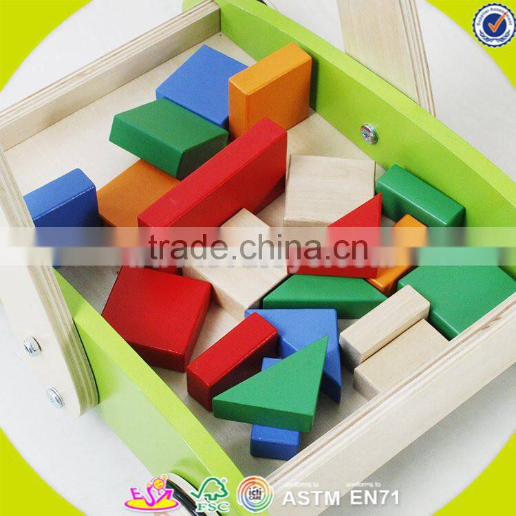 2017 new design wooden baby walkers for boys hot sale wooden baby walkers W16E066