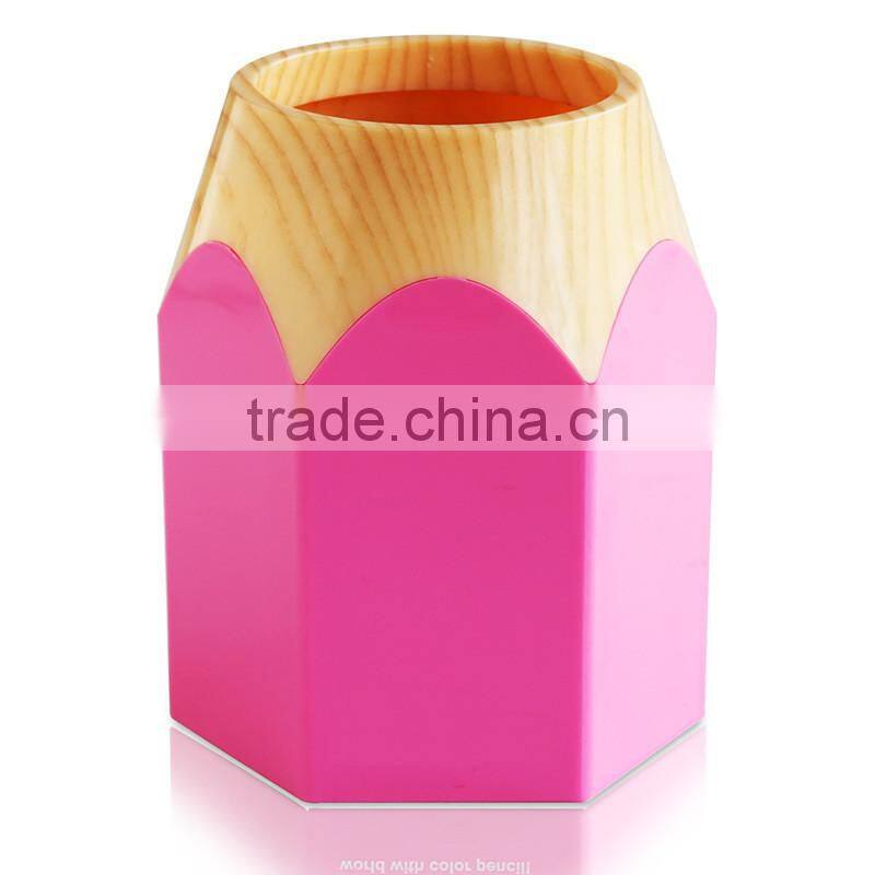 4 hole plastic pen holder