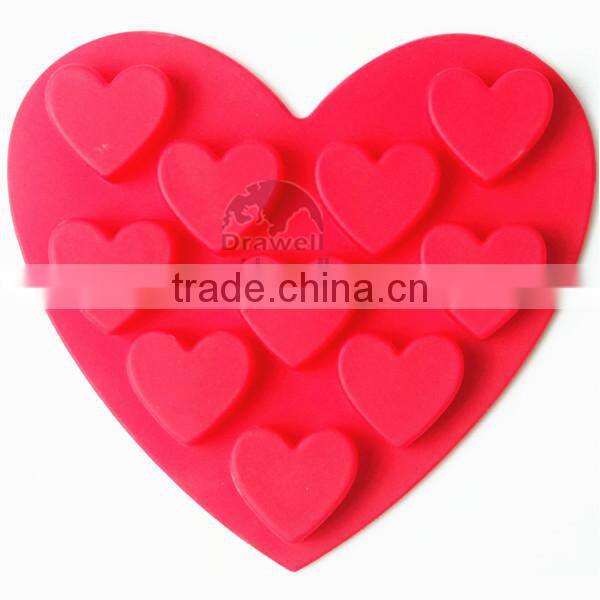 SH-6476 Heat Resistant Durable Flexible Non Slip silicone cup mat