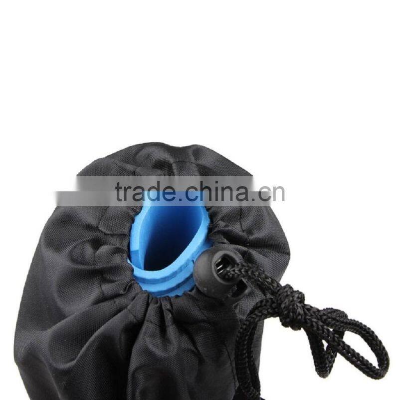 Large Nylon Zippered Drawstring Yoga Mat Bag(Z-YG-008)