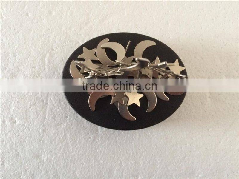 Magnetic Sculpture with Moon and Stars