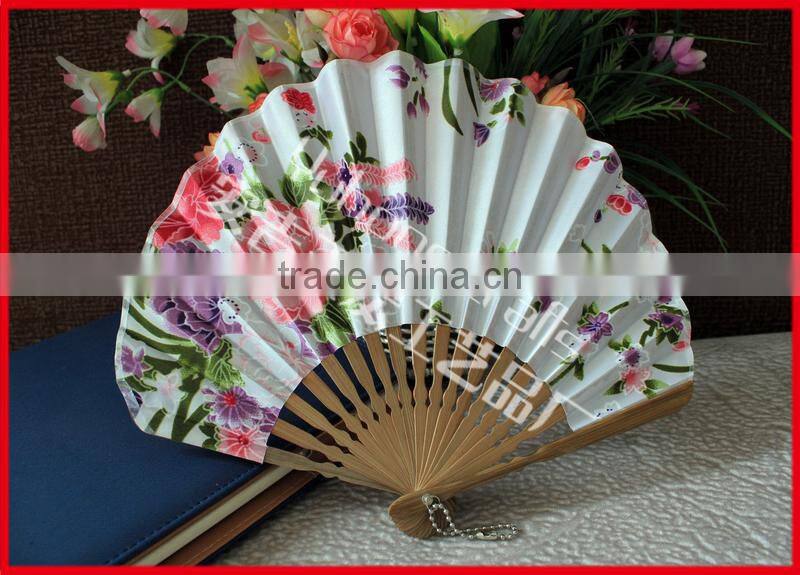 shell style Chinese ladies hand fan l