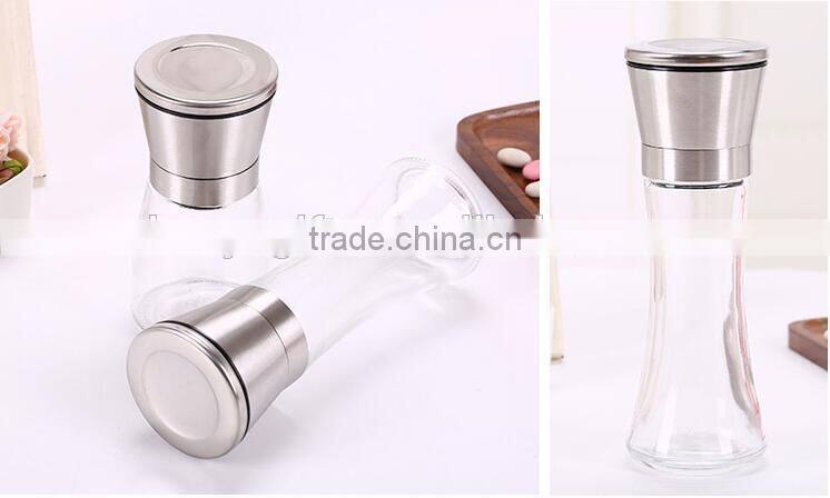 Best Seller Premium Stainless Steel Salt And Pepper Grinder Adjustable Grinder