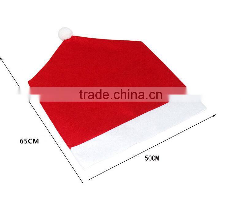 Hot sale cheap christmas santa chair cover wholesale