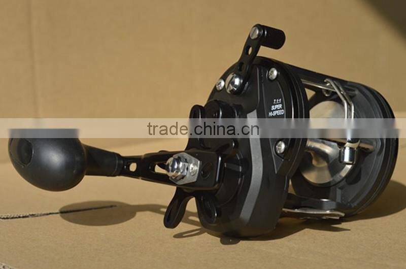 XML40 Patented Trolling Fishing Reel with Level Wind