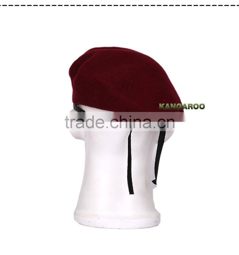 Wholesale Custom Types Of Red Military Berets