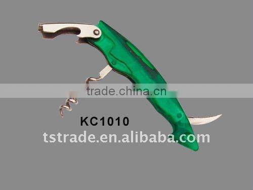 2014 Stainless Steel Multi function Keychain wine bottle opener KC1050