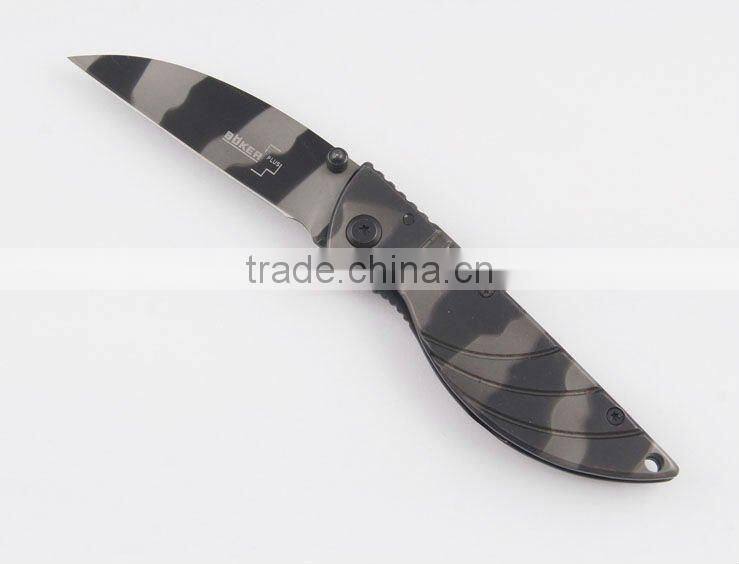 New design Multi functional stainless steel folding pocket strider knife PC5002