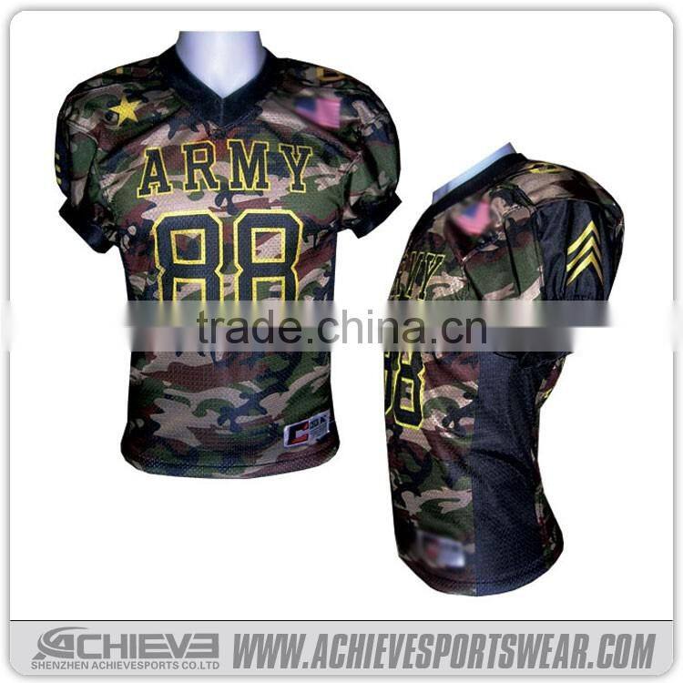 DRY Fit American Football Uniforms/support Tackle Twill American Football