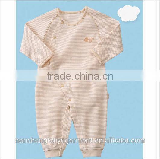 high quality blank organic cotton baby rompers