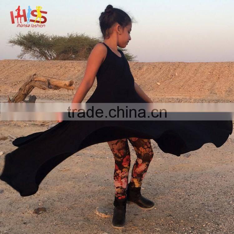 Twirling Black Modern Girls Maxi Dress Latest Jeans Tops Girl Gowns