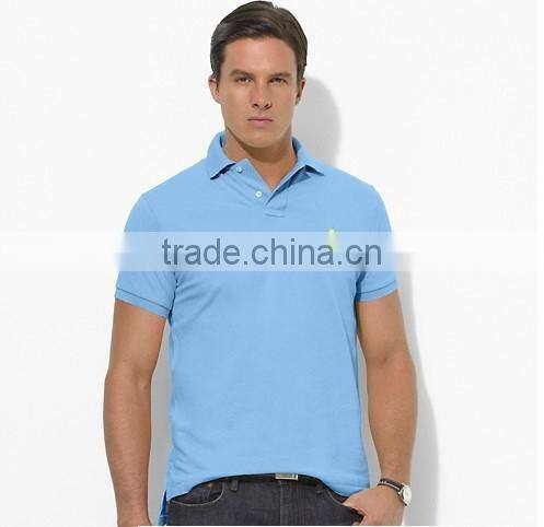100%cotton embroidered short sleeves polo t shirt for men polo shirts customized logo