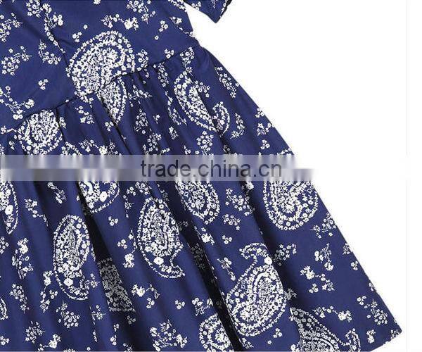 HD-D81 new design OEM factory floral women summer dresses/casual dress
