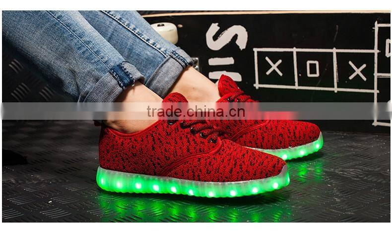 Hot Running Fashion Light Up LED Casual Shoes Men
