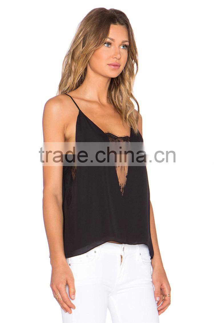 Trendy tank top summer singlet wholesale plain loose tank top