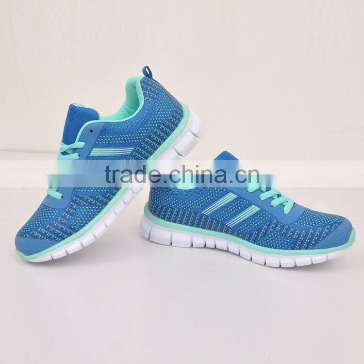 OEM high quality sports running shoes for ladies and men 2016