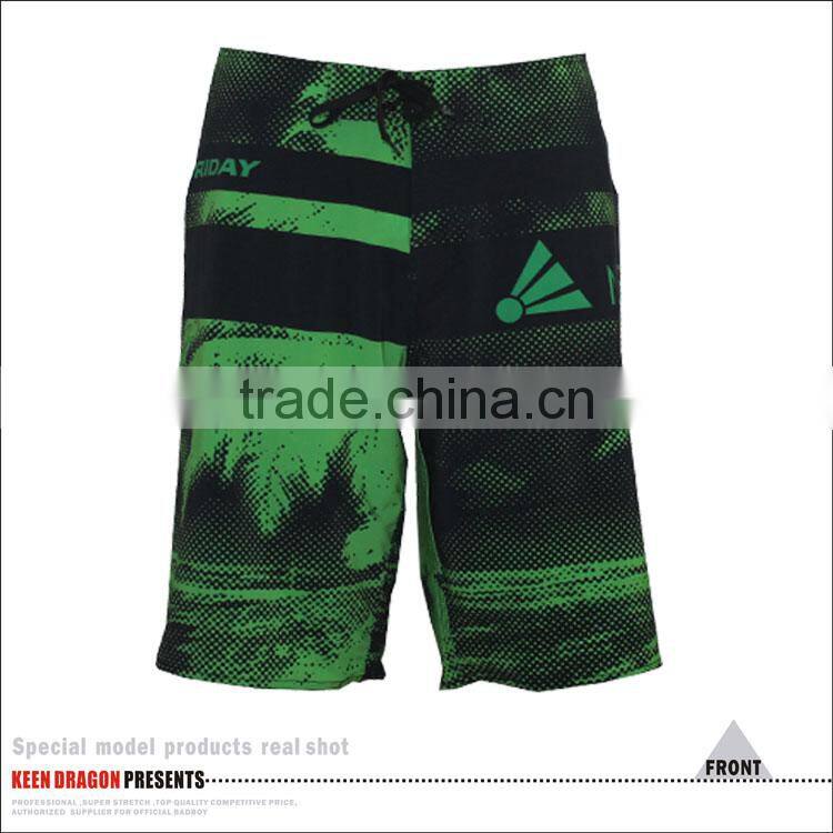 Neon green custom boardshorts wholesale